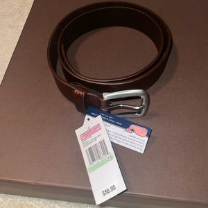 Vineyard Vines Classic Leather Belt